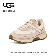 UGG秋季女士时尚舒适低帮系带厚底复古老爹休闲鞋明星同款1167491