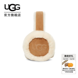 20955 舒适茸茸保暖休闲LOGO刺绣耳套耳罩 UGG秋季 女士配饰时尚