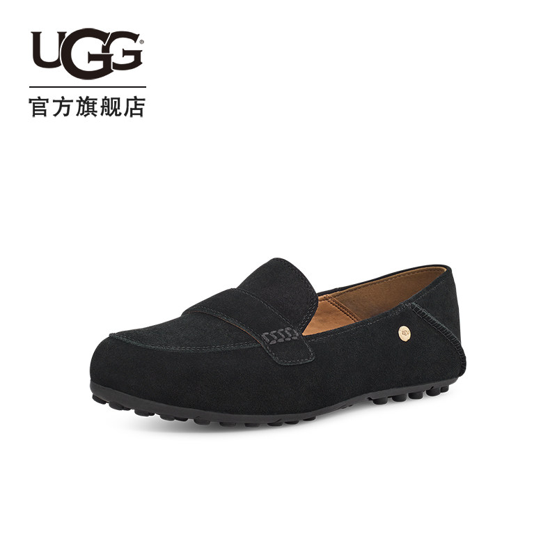 UGG乐福鞋双鞋垫时尚单鞋豆豆鞋