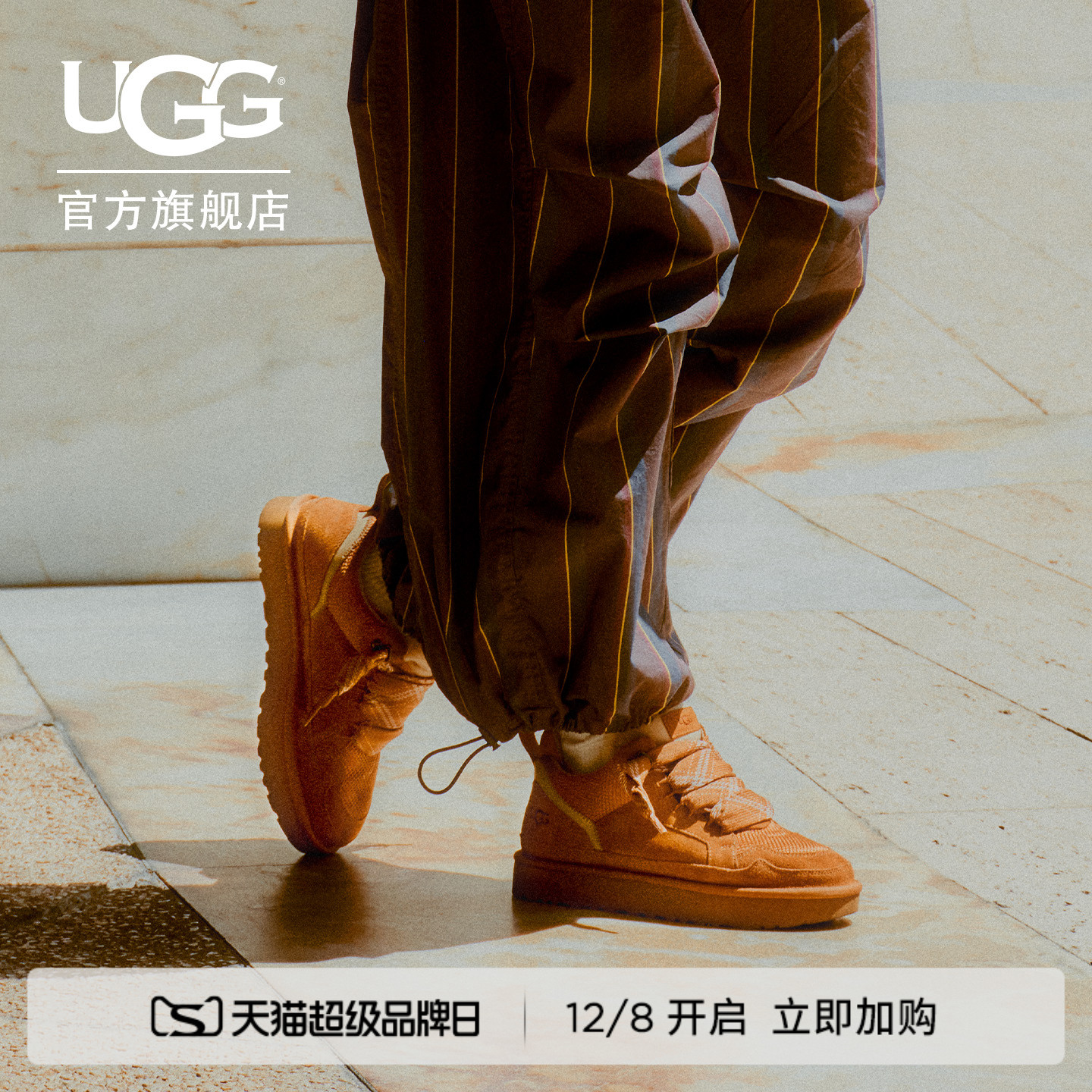 UGG系带运动潮流时尚低帮休闲鞋