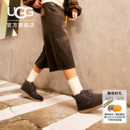 舒适保暖系带纯色平底休闲雪地靴短靴1171112 时尚 UGG秋冬新款 男士