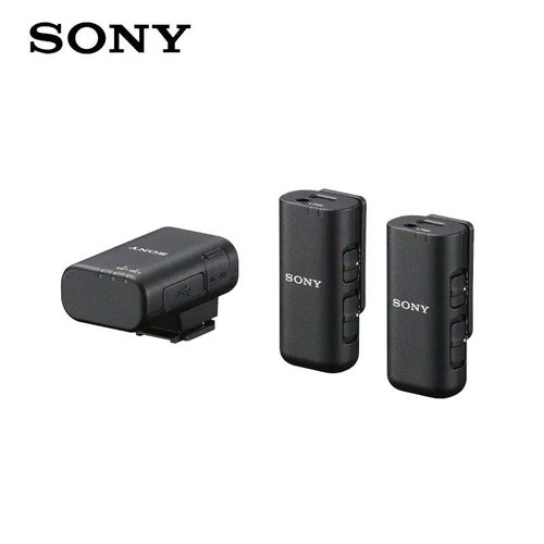 ECM-W3一拖二无线领夹麦克风