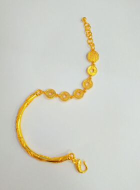 金店同款五钱帝半镯手链女新款五