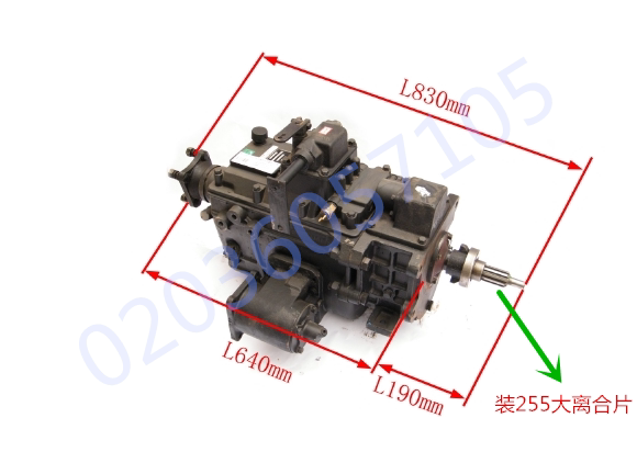 万里扬WLY145/QHS545汽车配件变速箱总成压箱波箱变速器总成小飞