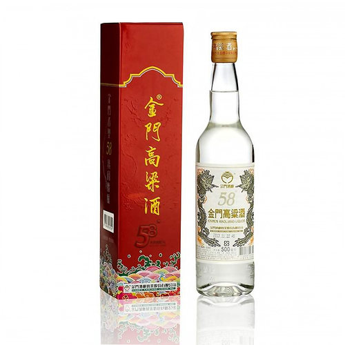 58度500mL白金龙婚宴金门高粱酒