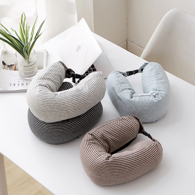 微纳米粒子U形护颈枕睡觉飞机办公室午睡脖子靠枕坐车旅行小枕头