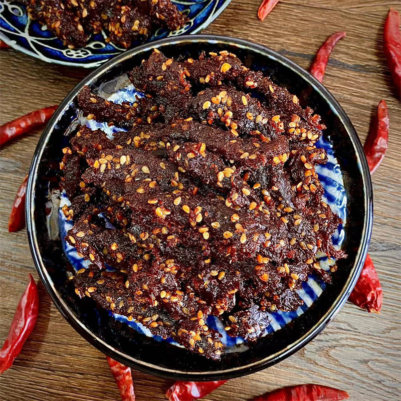 花吃点四川麻辣牛肉 冷吃牛肉 五香风味 藤椒特色牛肉 无添加零食