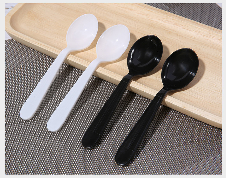 一次性勺子塑料黑色独立包装汤勺饭勺西餐大头勺快餐外卖勺子包邮,餐饮具,可降解餐具/环保餐具,淘宝优惠券,粉丝福利购,淘宝优惠卷