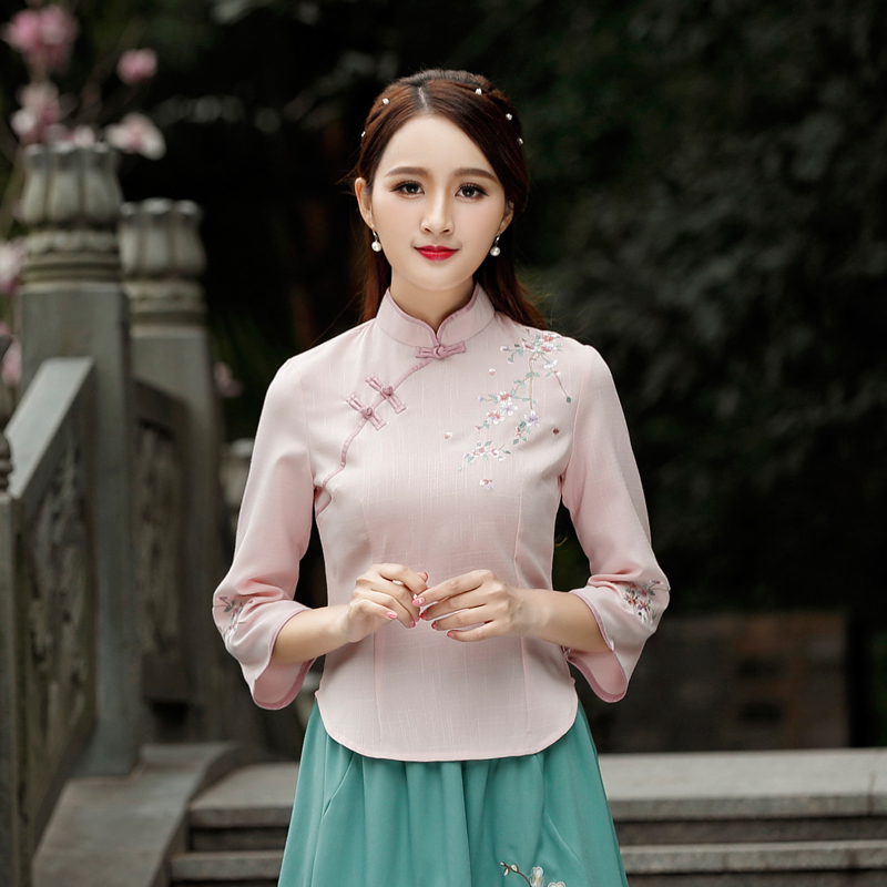 中国风女装上衣夏装