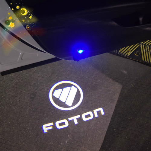 福田卡车通用款车门迎宾灯充电款