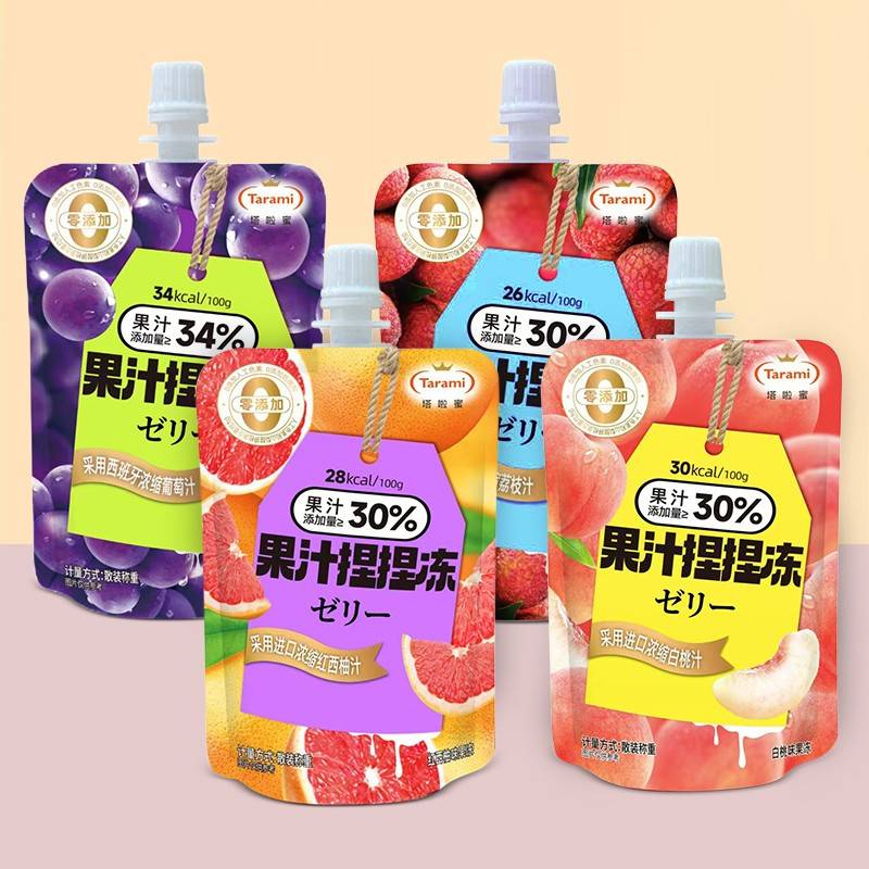 塔啦蜜果汁捏捏冻Tarami果冻