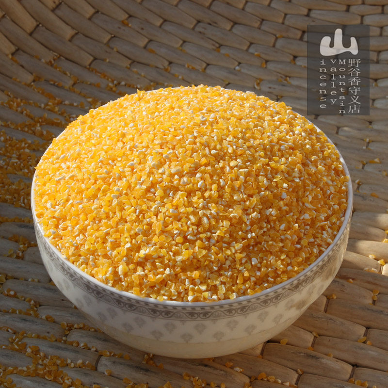25年新货东北苞米小碴子 玉米糁 农家苞米渣子 杂粮苞米茬子500g - 实物图