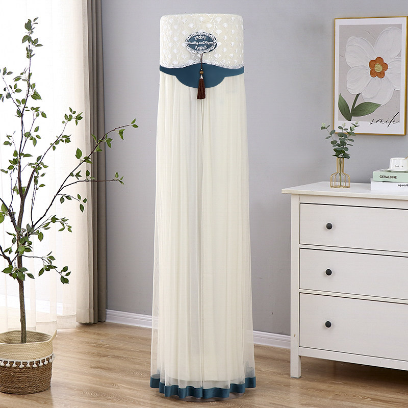 空调罩新款圆柜机空调套美的格力圆形通用立式空调防尘罩开机不取