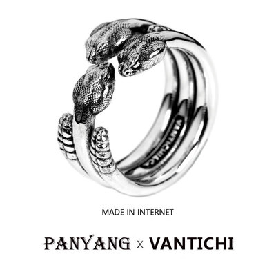 VANTICHI小众轻奢925纯银戒指