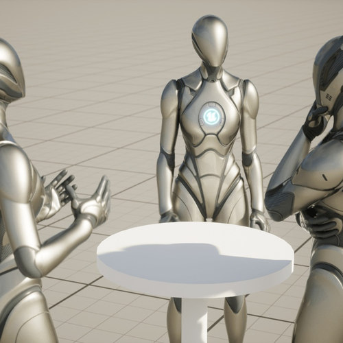 UE5虚幻5 Dialogue Mocap Animations Vol.1 人物对话动捕动画包