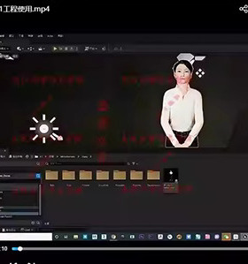 UE5虚幻引擎metahuman交互模块开发 AI数字人视频教程附源文件