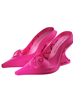 CHINCHIN官方原创设计师鞋履｜Rose Arch pumps玫瑰之弧高跟鞋