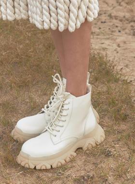 CHINCHIN官方原创设计师｜刘逸云同款透明磨砂TPU运动鞋底短靴