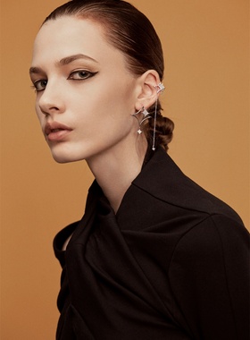 CHINCHIN 原创设计师配饰｜四芒星耳骨夹