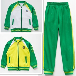 番禺校服 番禺区小学生冬装男女外套上衣T恤长袖上衣长袖长裤套装