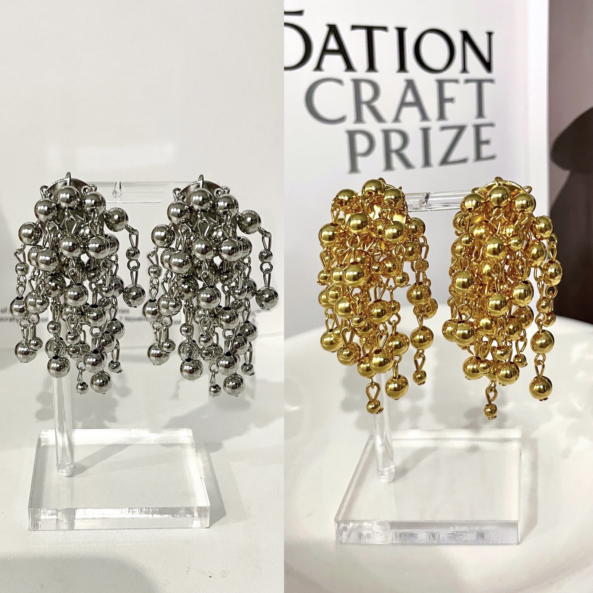 网红花三三同款耳环欧美复古女