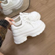 小码 百搭内增高休闲松糕鞋 女鞋 2026春新款 时尚 33厚底小白鞋