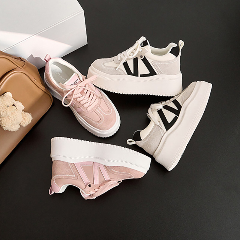 2026春季新款小码女鞋31 32 33休闲运动鞋内增高小白鞋厚底板鞋,女鞋,休闲板鞋,淘宝优惠券,粉丝福利购,淘宝优惠卷