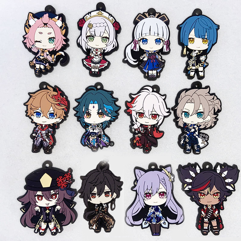 原神日单散货周边动漫刻晴挂件