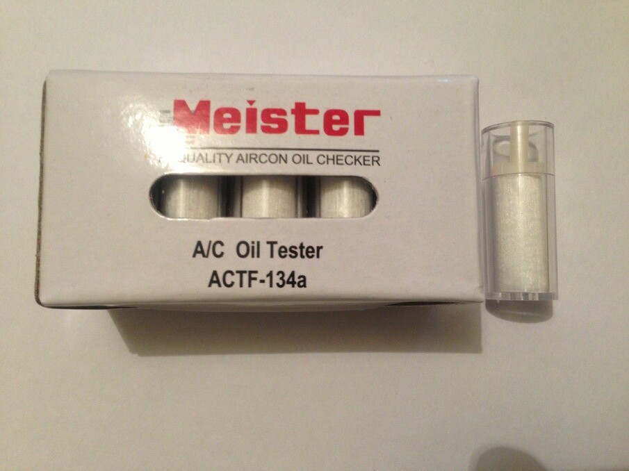 R134A汽车空调制冷油量检测棉油纸雪种油测试10只装 ac oil Test