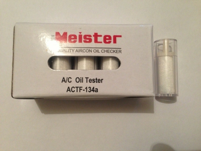 R134A汽车空调制冷油量检测棉油纸雪种油测试10只装 ac oil Test