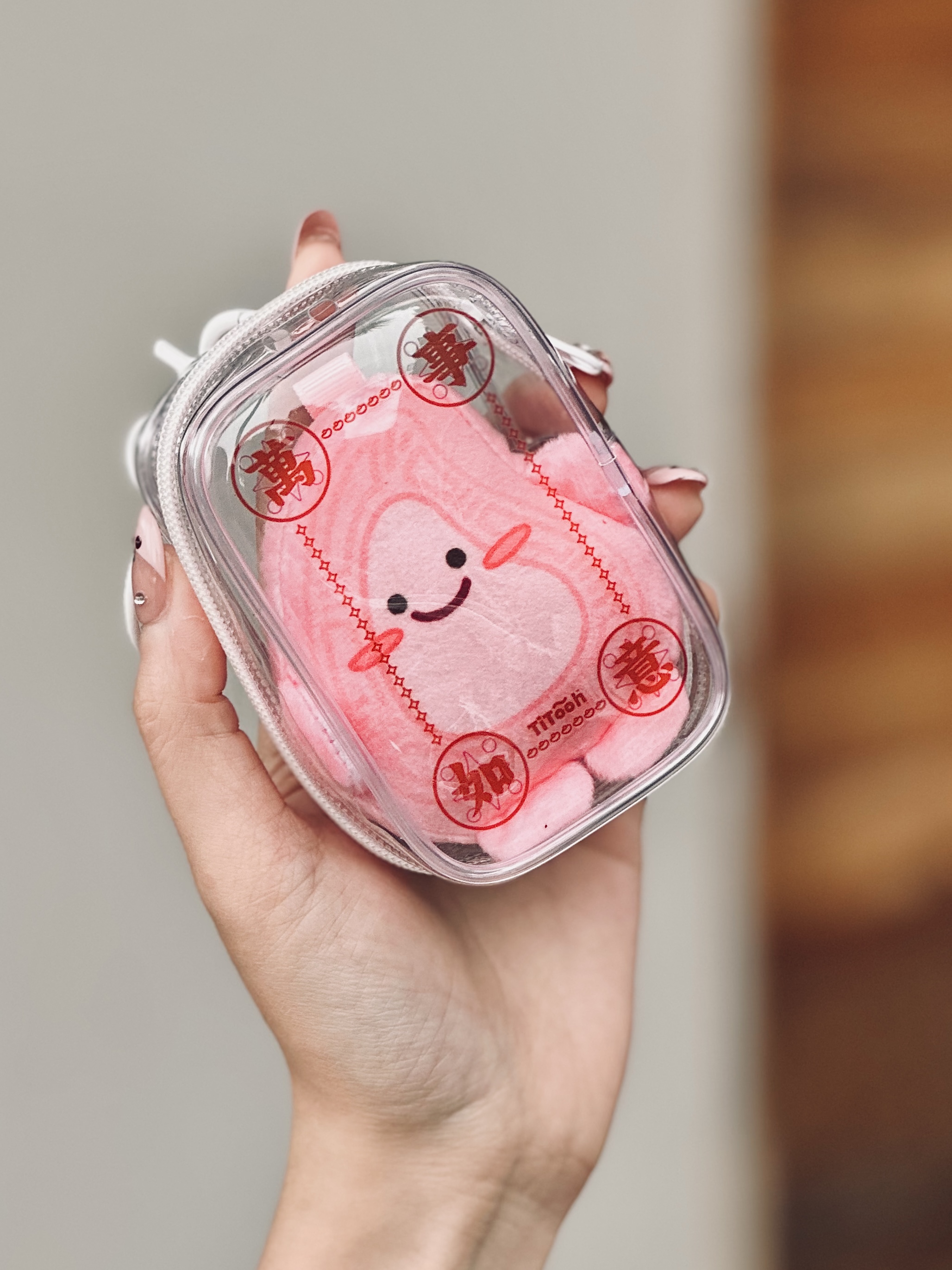 TITOOH红桃粿挂件潮汕娃包