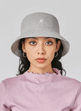 Kangol Bermuda Bucket Hat袋鼠遮阳平顶渔夫帽盆帽防晒男女帽子