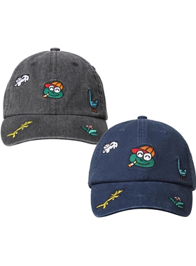 PuffFrog HappyZoo Baseball Hat小动物趣味刺绣棒球帽鸭舌帽