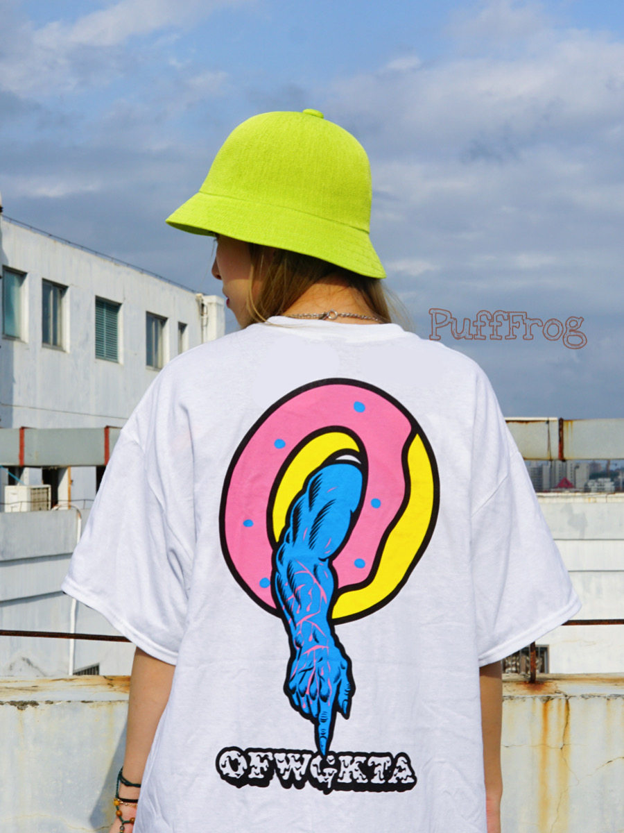 现货Odd Future x Santa Cruz Screaming Donut 甜甜圈联名短袖T|ruв категории Мужская одежда, футболка - от Buy2taobao.com для оказания профессиональной услуги покупки агента Taobao