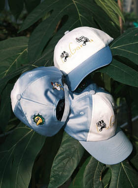 PuffFrog x Lugarva Silk Baseball泡芙蛙联名丝绸弯檐鸭舌棒球帽