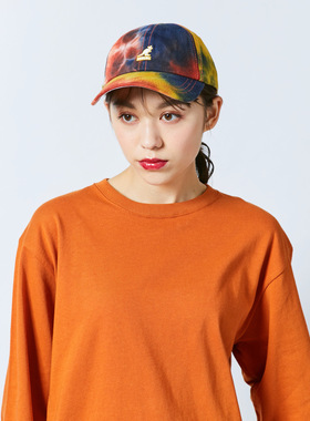 Kangol Tie Dye Baseball袋鼠新款扎染棒球帽男女情侣帽子鸭舌帽