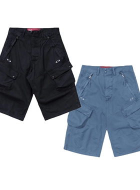 Piet x Oakley Oversized Shorts联名宽松多口袋复古工装短裤