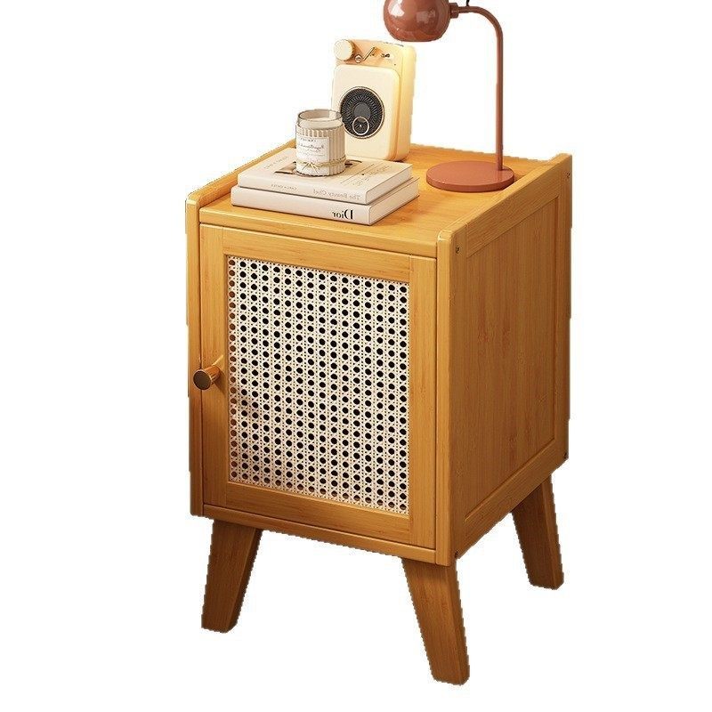 实木床头柜家用卧室2026新款小型中古奶油风现代简约床边收纳柜子,住宅家具,床头柜,淘宝优惠券,粉丝福利购,淘宝优惠卷