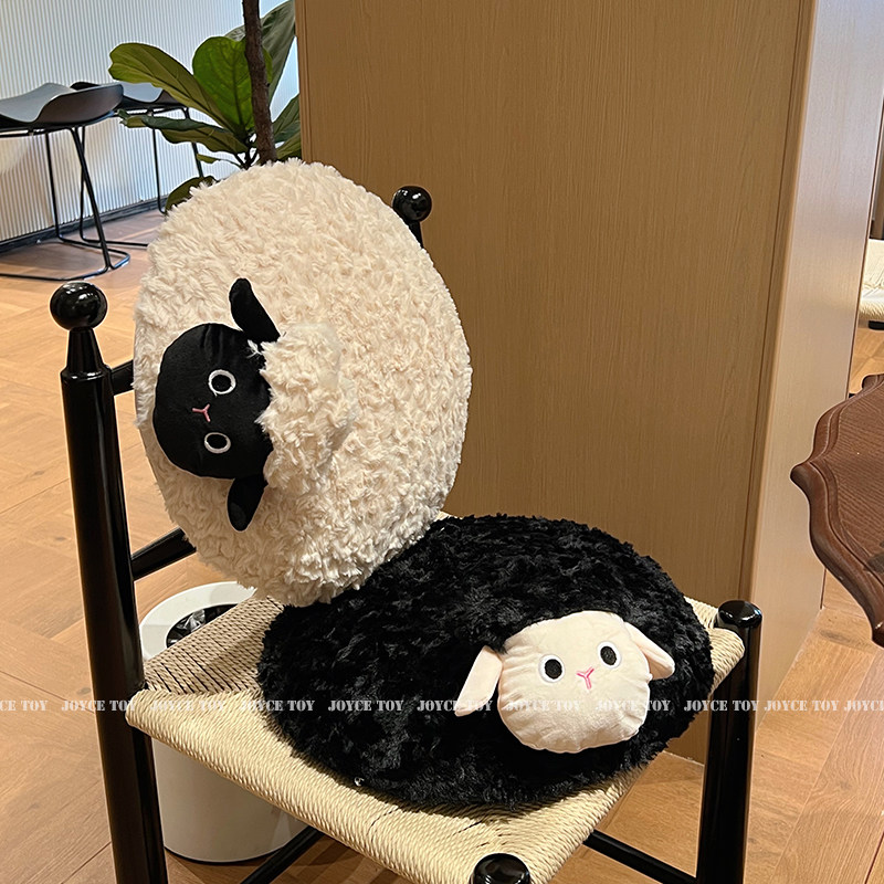 可爱小羊趴趴记忆棉坐垫动物办公室椅垫久坐屁垫学生教室宿舍女生