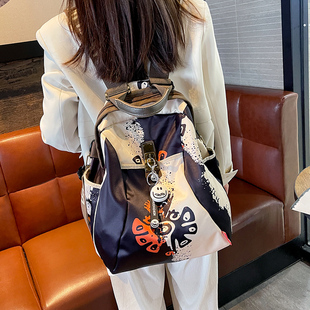 女士背包牛津布旅行书包 日本代购 大容量萌妈妈双肩包女2024新时尚