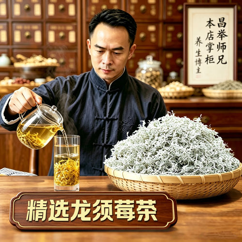 正宗张家界荒野芽尖莓茶龙须藤茶