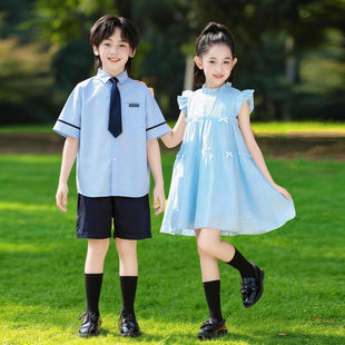 六一儿童演出服夏季幼儿园毕业照班服小学生朗诵合唱比赛表演服装