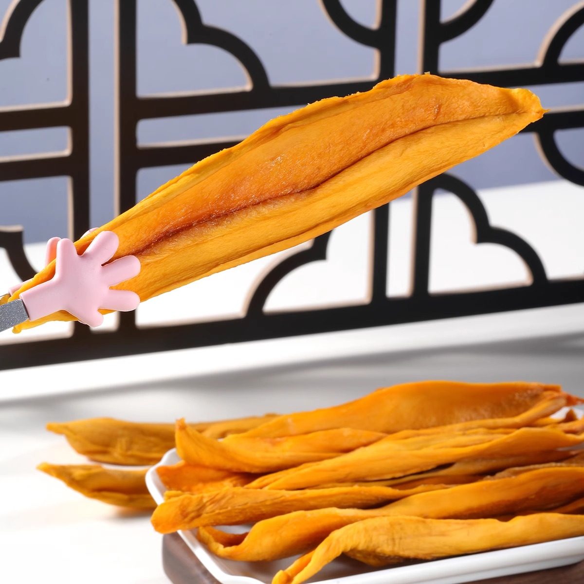 芒果干原味不加糖无添加厚切大芒果干水果干儿童孕妇零食休闲食品