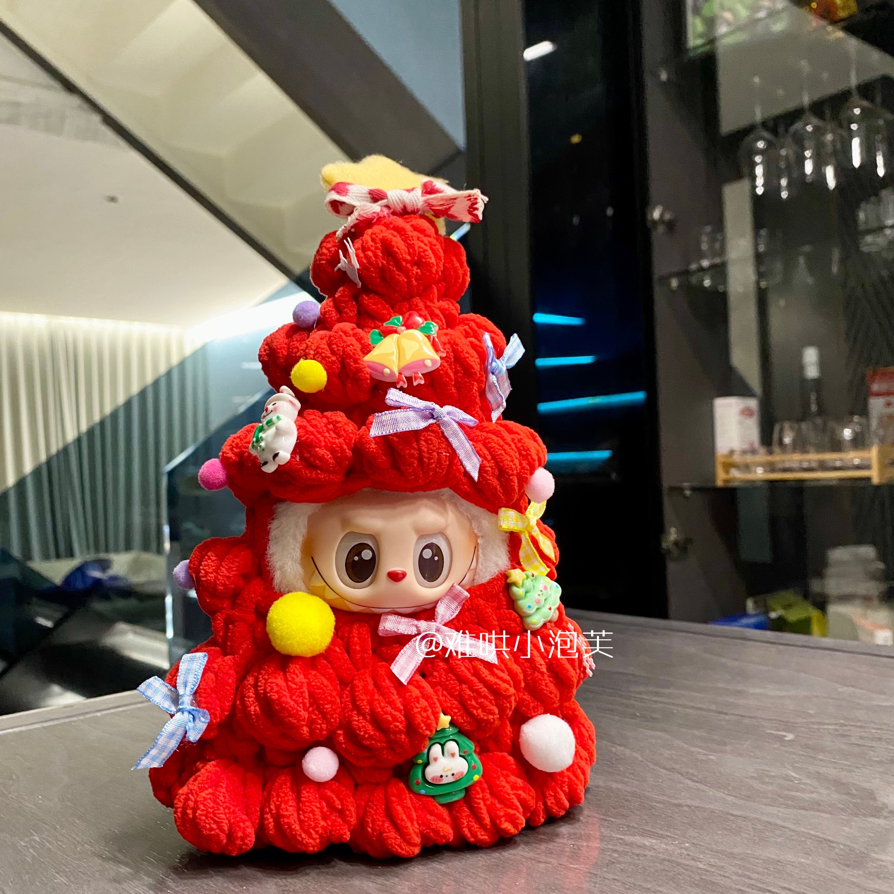 圣诞节15-20cm拉布布可穿衣服