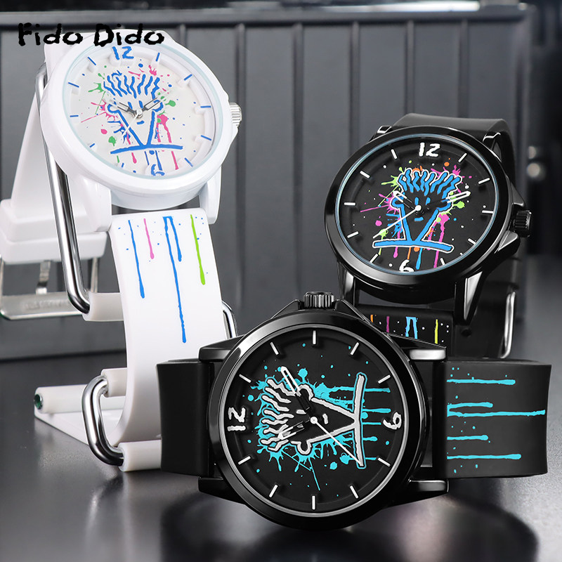 fido dido七喜小子手表学生运动防水夜光腕表男女生时尚简约手表