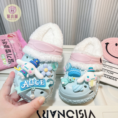 公主儿童四季通用软底轻便洞洞鞋