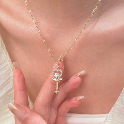 生日礼物项链甜酷女孩魔法棒