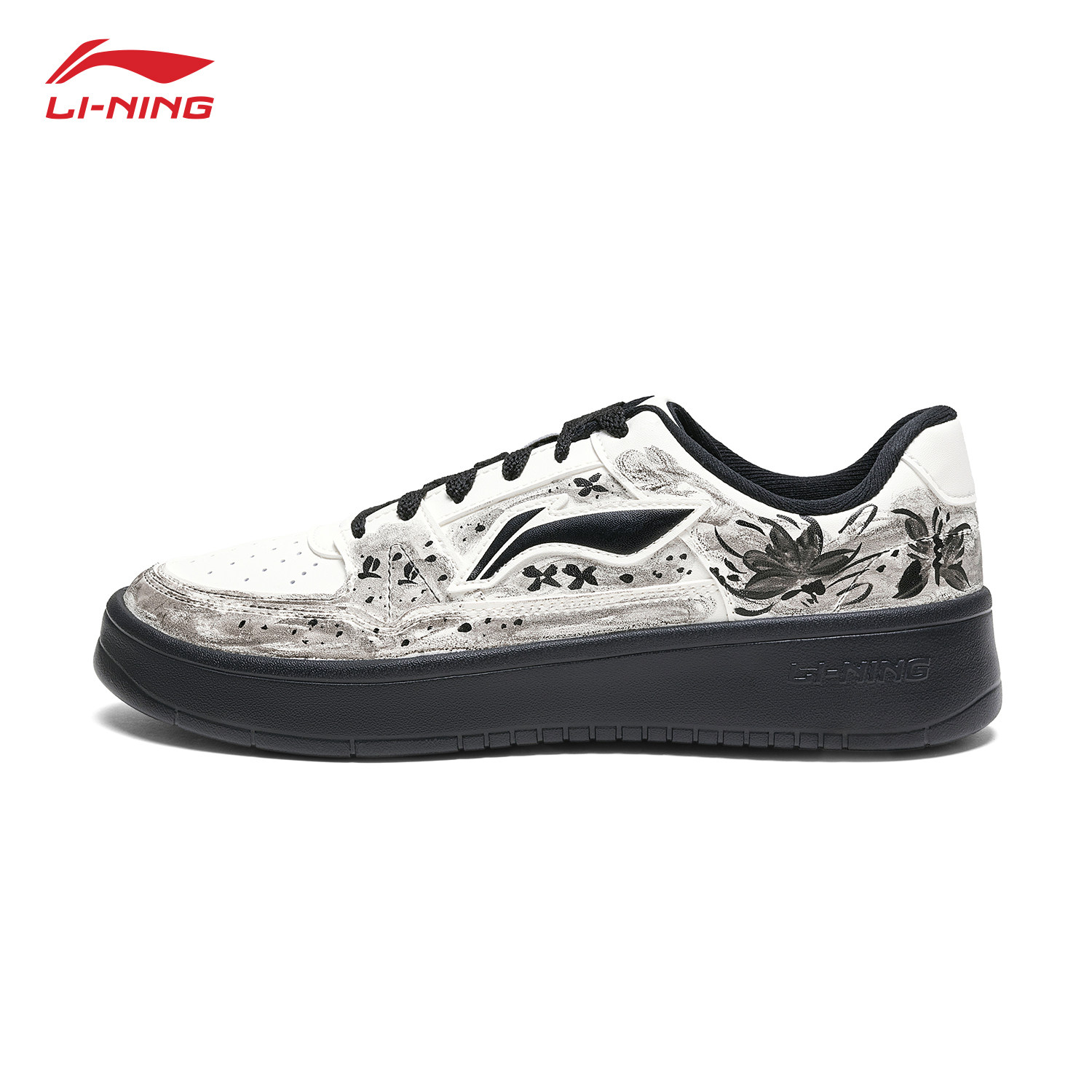 【定制球鞋】李宁月临系列定制女鞋2025秋季新款百搭时尚小众潮鞋