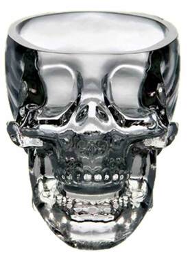 骷髅头造型杯 烈酒杯 absinthe苦艾酒杯 头骨杯 拍前请注意大小