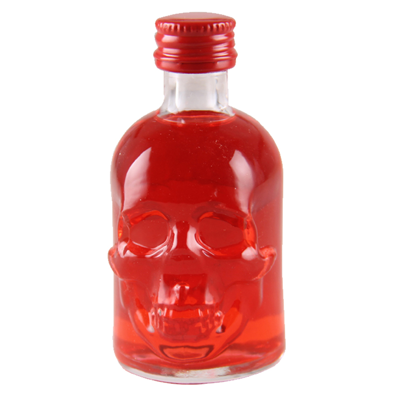 【红绿骷髅酒版】89.9度德国进口血魔苦艾酒带红绿骷髅50ml酒版